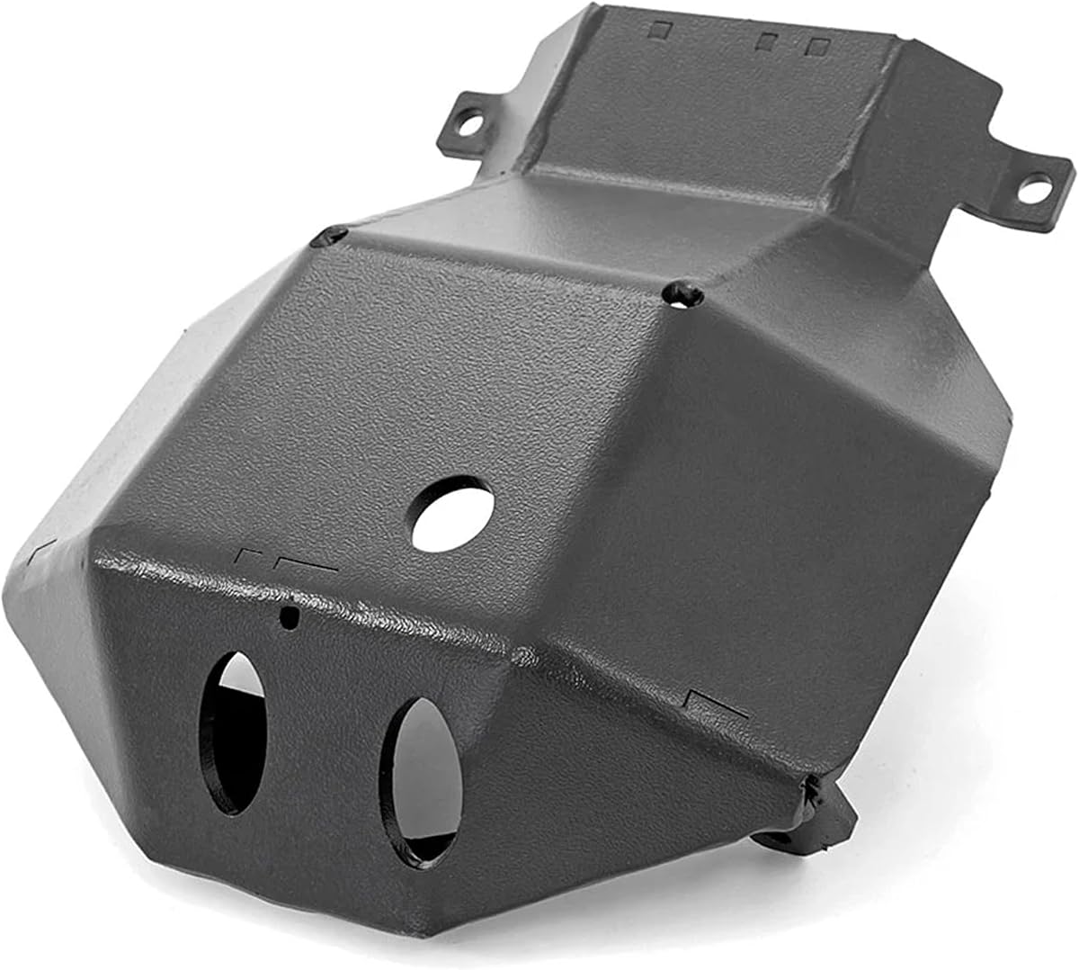 Placa protectora de diferencial delantera M186 de Rough Country para Jeep Wrangler JL 18-23 - 10623, negro