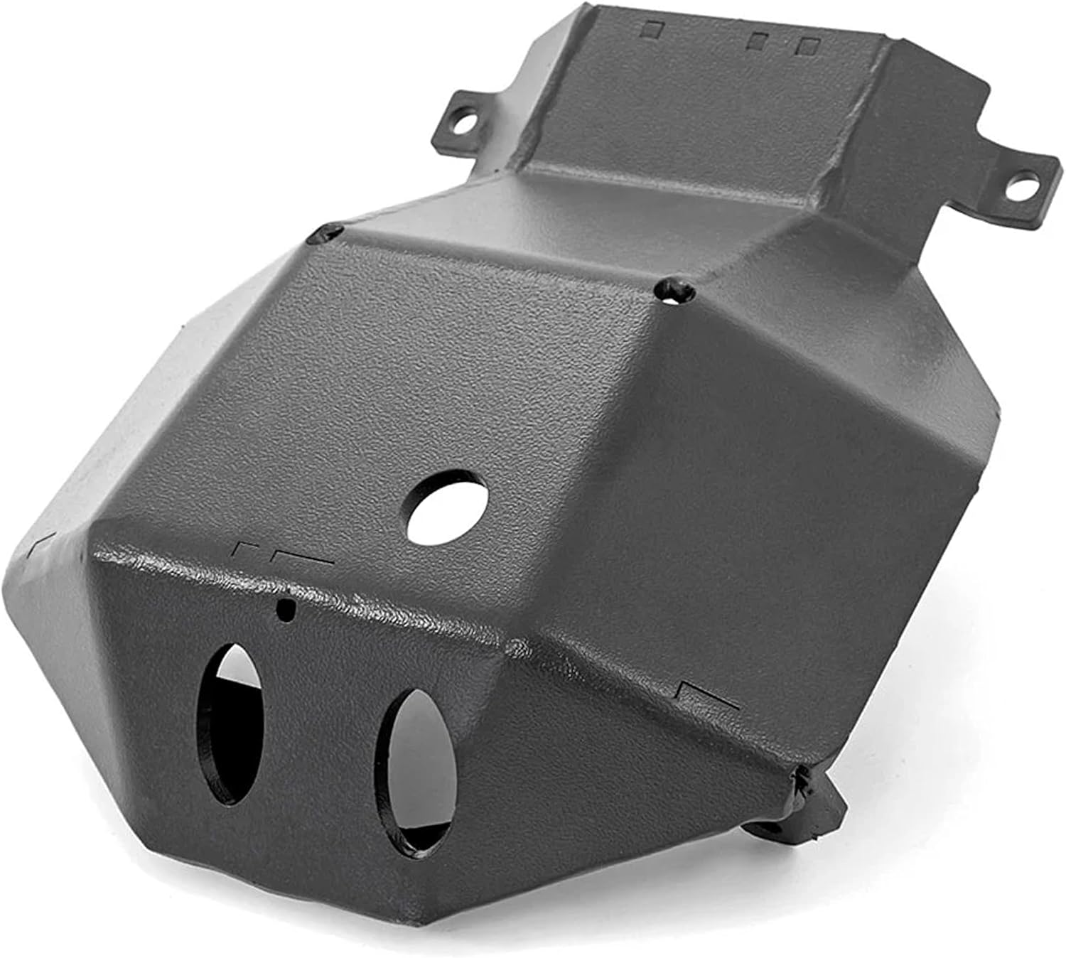 Rough Country Front M186 Diff Skid Plate for 18-23 Jeep Wrangler JL - 10623,Black
