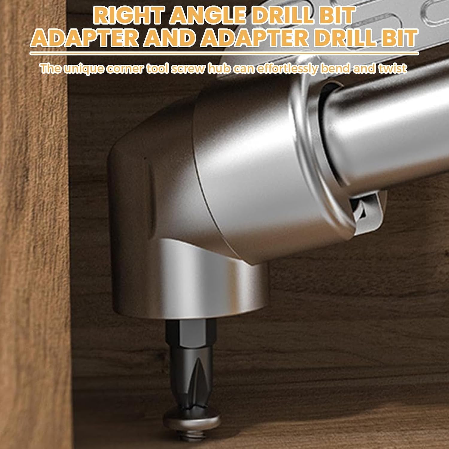 105 Degree Angle Drill Adapter, Head Drill Driver Extension Bit Screwdriver