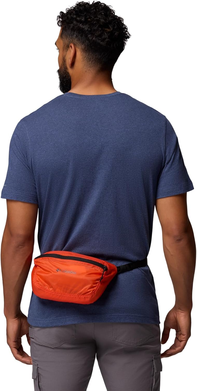 Columbia Unisex Lightweight Packable Hip Pack, Zing/Black, One Size