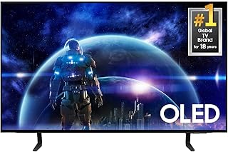 Samsung 42-Inch Class OLED 4K S90D Series HDR Smart TV w/Dolby Atmos, Object Tracking Sound Lite, Motion Xcelerator, Real Depth Enhancer, 4K AI Upscaling, Alexa Built-in (QN42S90D, 2024 Model)