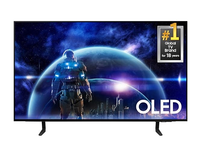 Samsung 42-Inch Class OLED 4K S90D Series HDR Smart TV w/Dolby Atmos, Object Tracking Sound Lite, Motion Xcelerator, Real Depth Enhancer, 4K AI Upscaling, Alexa Built-in (QN42S90D, 2024 Model)