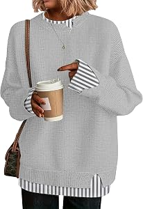 Womens Sweaters Fall Clothes Fashion 2026 Sweater School Teacher Outfits