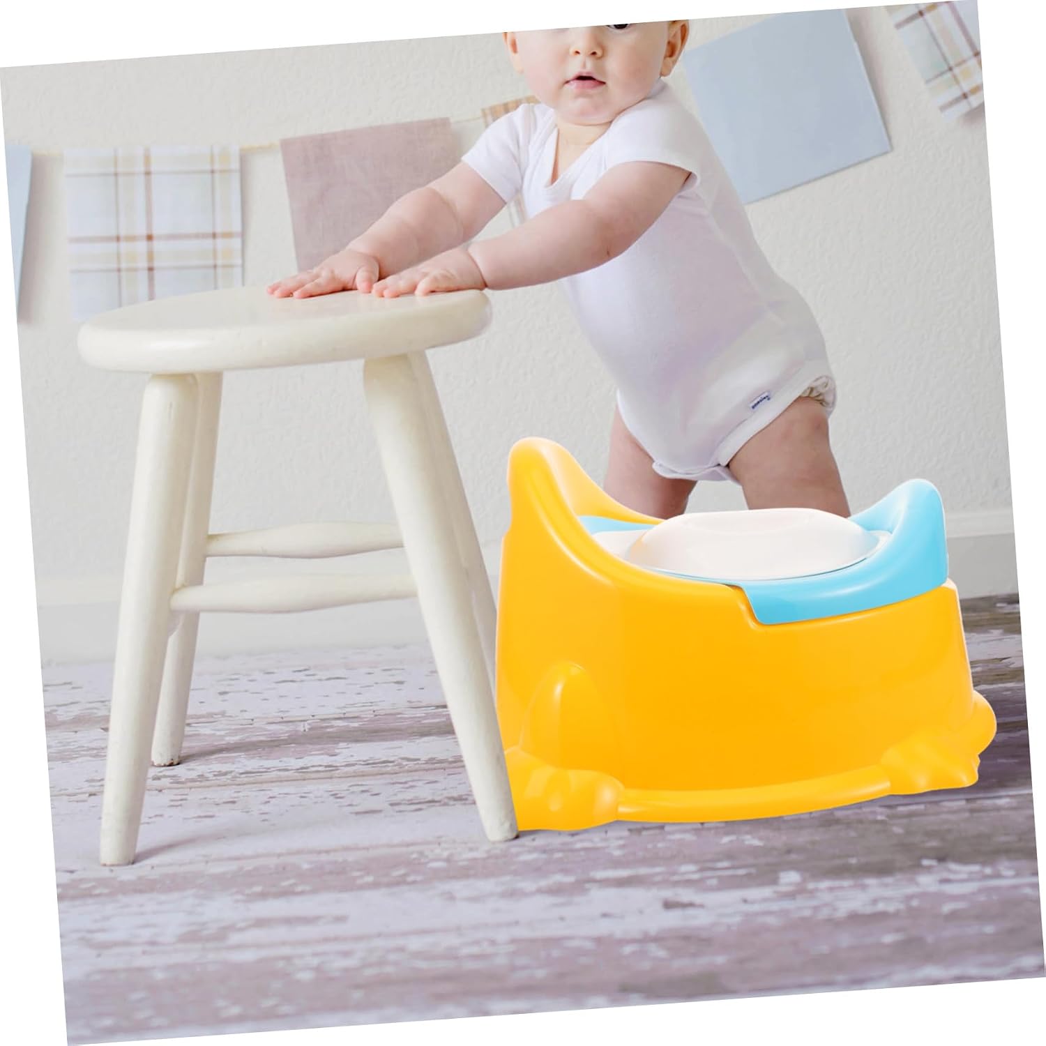 Portable Potty Training Toilet with Removable Pot Lightweight and Easy to Clean Safe and Comfortable Potty Chair for Boys for Home and Bathroom Use