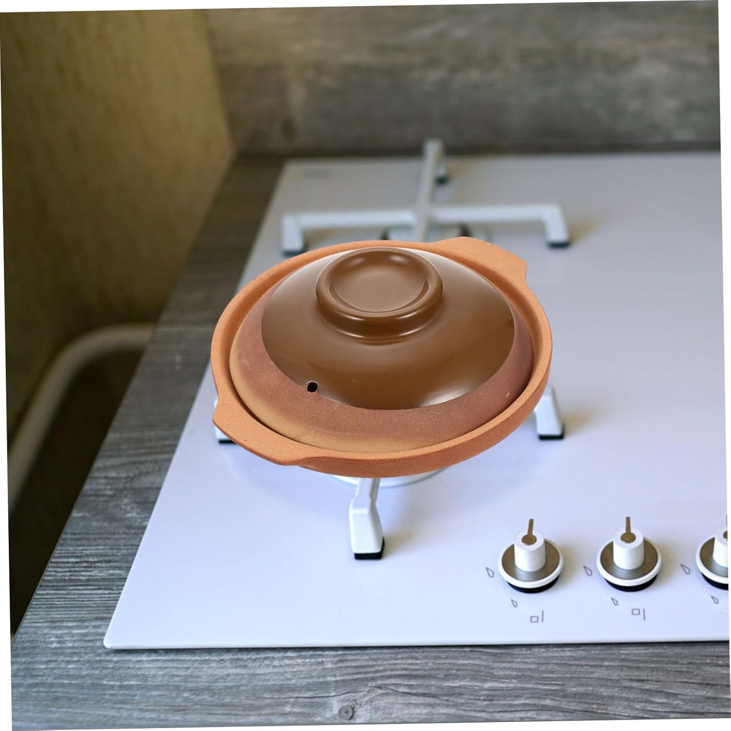 PRETYZOOM Casserole Cookware Lid Pot for Stew Ceramic Pot Kitchen Stewing Pan Heat Evenly Food Stewing