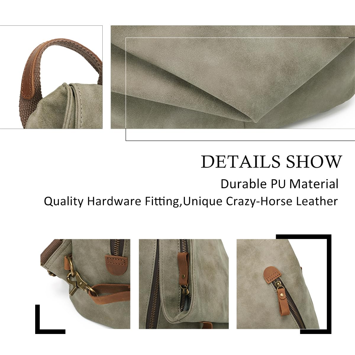 Zaino vintage in tela - Zaino da viaggio grande casual Zaino da viaggio all'aperto Zaini da trekking Borsa a tracolla per uomo Donna