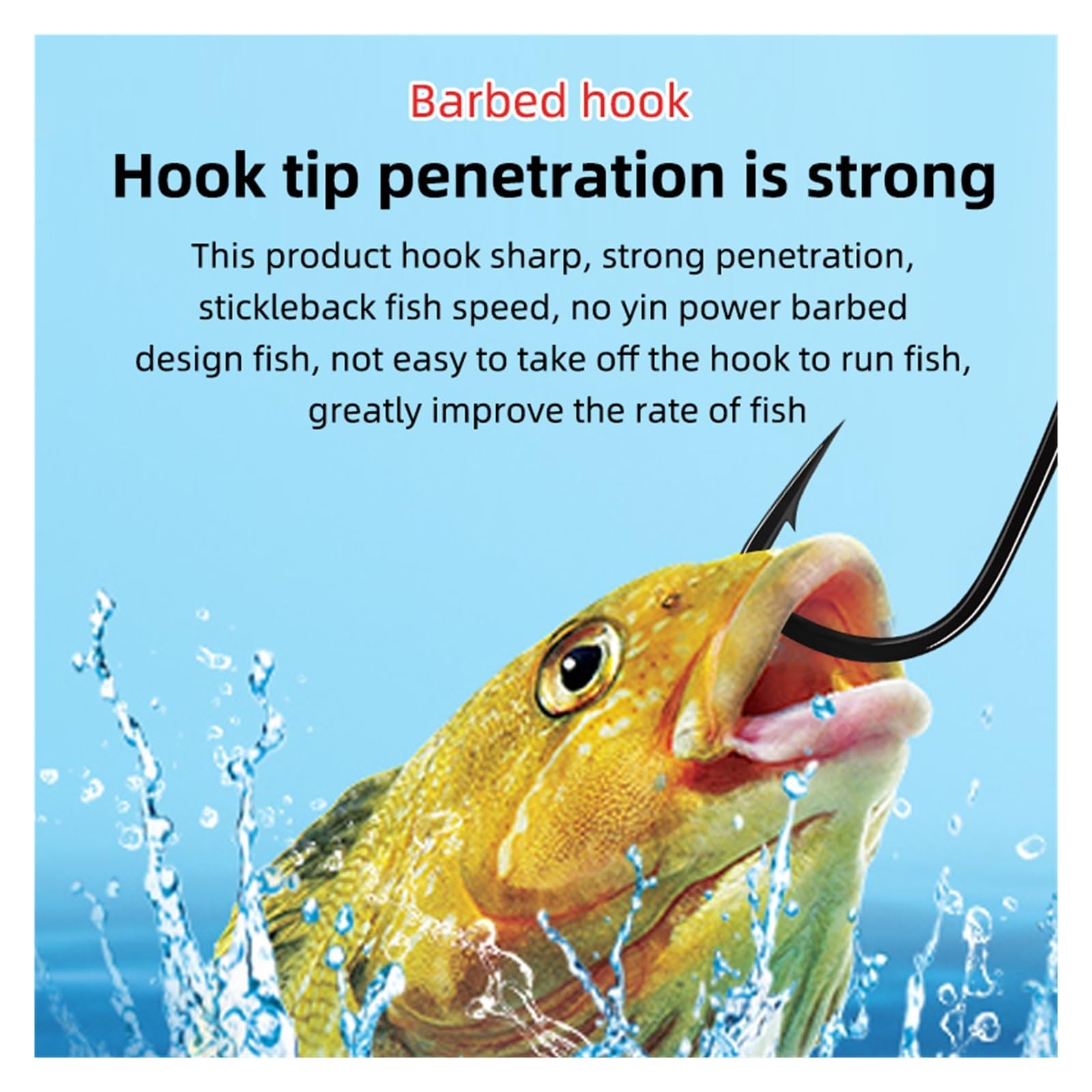 Ami da pesca, attrezzatura da pesca, amo da pesca con occhiello circolare for carpa, misura 2-10#, ami da pesca giapponesi, ami da pesca, ami da pesca singoli, jig, attrezzatura da pesca, 50 pezzi