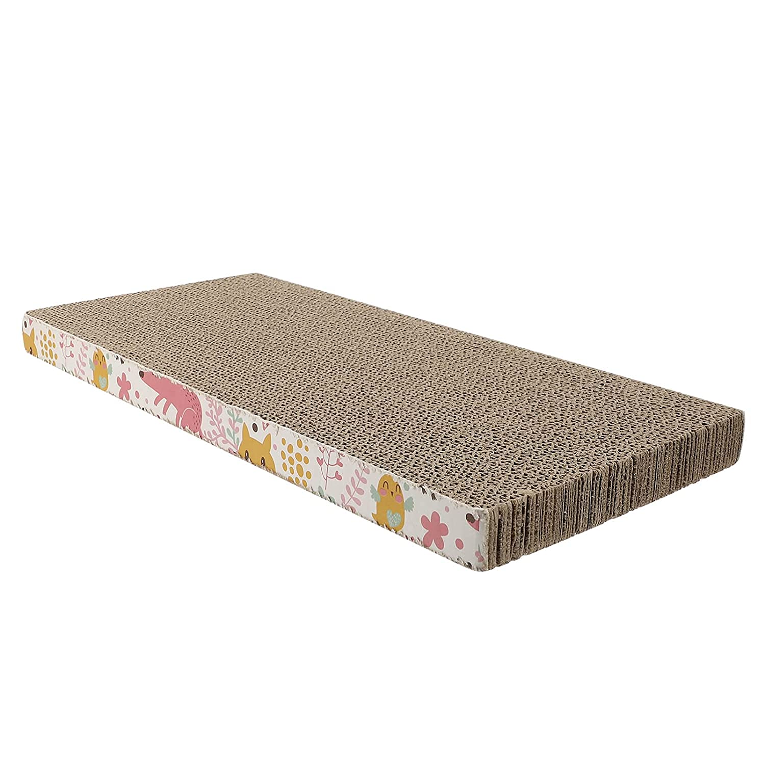 KittuPet Interactive Cat Cardboard Scratcher Toy with Catnip | Scratcher Toy for Medium and Large Cats Made of Environmental Friendly Material (B0BHQZJM4H) Amazon Price History, Amazon Price Tracker