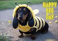 Vista 27 de Glory To Dog Te conseguí un pastel de cumpleaños y estaba delicioso Feliz cumpleaños de La Tarjeta de cumpleaños de perro con sobre de felicitación