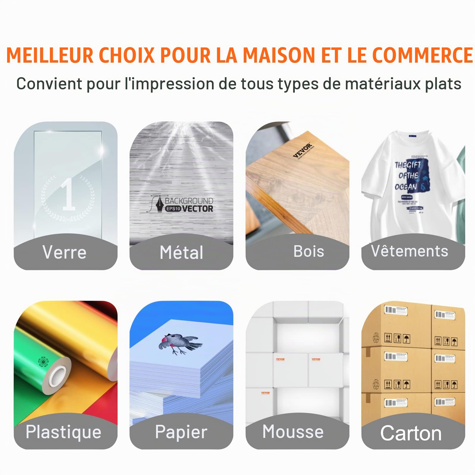 VEVOR Machine de Sérigraphie 4 Couleurs 2 Stations Presse à Sérigraphie Plateau 54 x 45 cm Machine d'Impression à Écran Rotative à 360° pour Impression à Plat T-shirt Vêtements Bois Plastique Papier