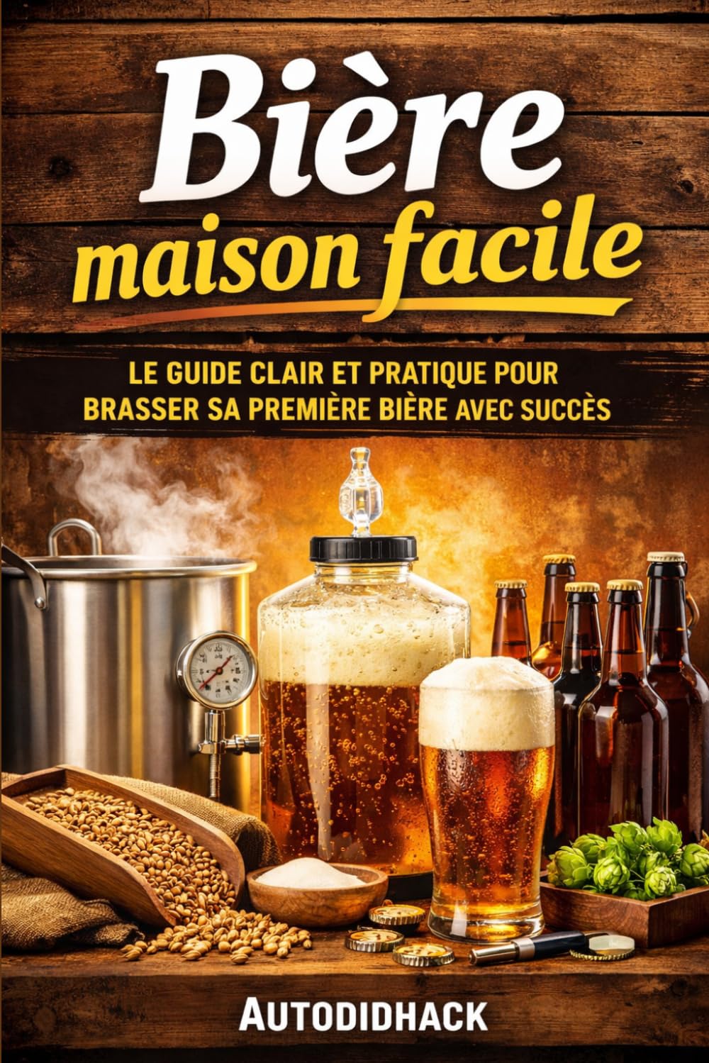 Bière maison facile: Le guide clair et pratique pour brasser sa première bière avec succès