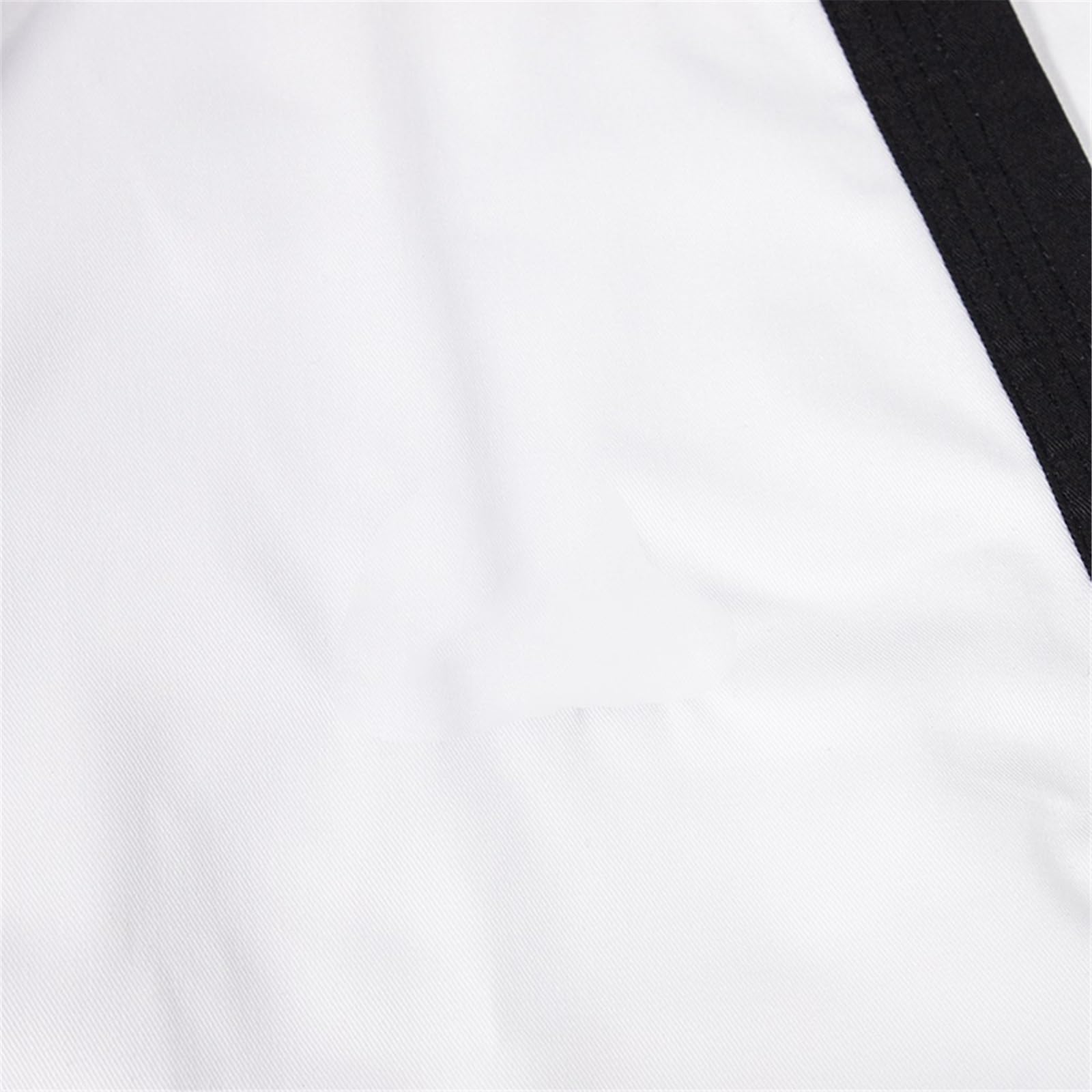 Uniforme con Cinturón Taekwondo Dobok Ropa Traje de Karate Uniforme de Taekwondo Ropa de Karate Manga Larga(XL 170)