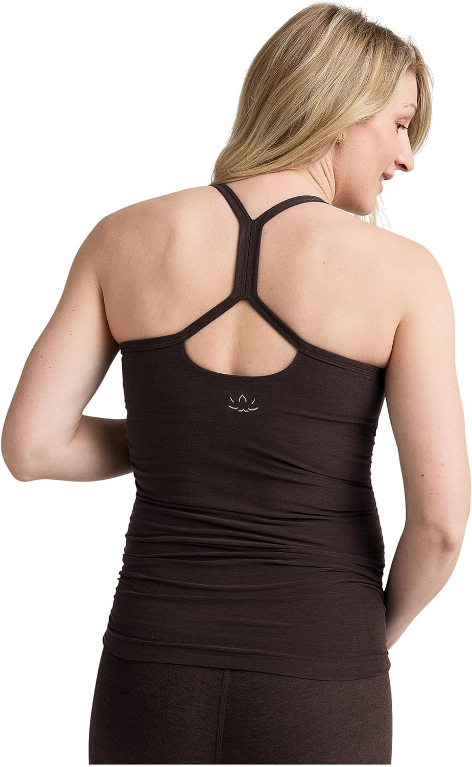 Beyond Yoga Womens Spacedye Keep Your Cool Maternity Slim Racerback T
