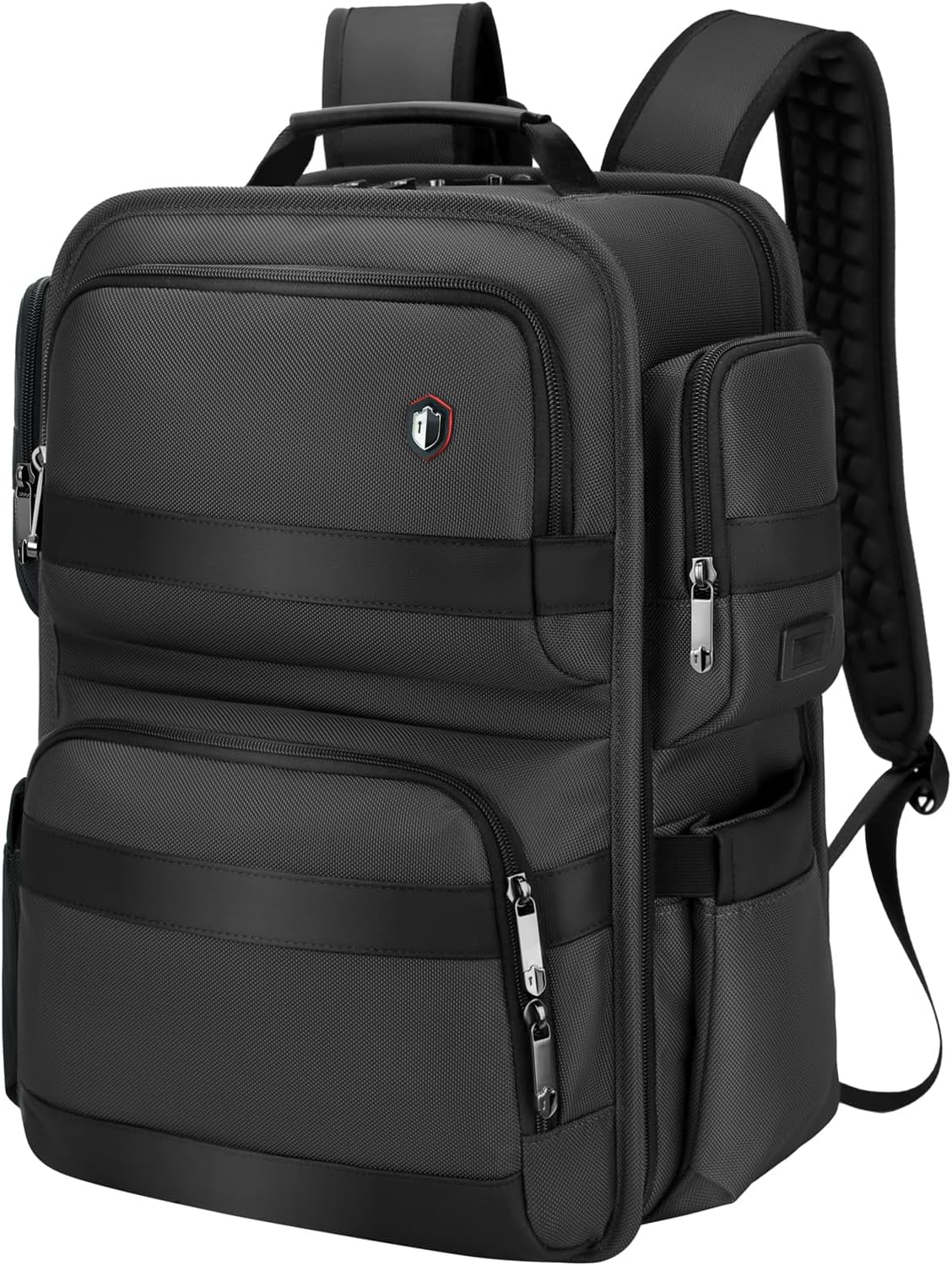 Work Laptop Backpack for Men 17in, USB-C Port Carry On