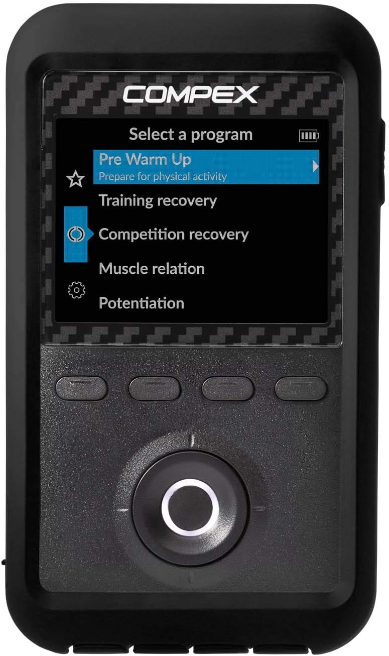 Compex® Sport Elite™ 3.0 Muscle Stimulator with TENS Kit – 10 Programs – Helps facilitate and Improve Muscle Performance