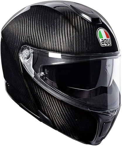 AGV 0100-1770 - Casco modular unisex para adultos, color negro, talla M