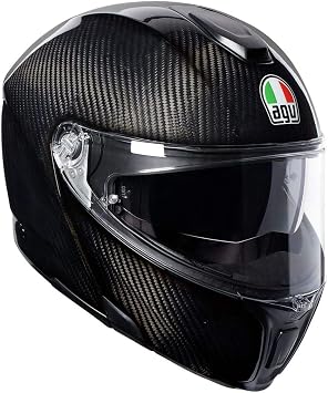 AGV Sport Modular Helmet Glossy Carbon Black, Medium