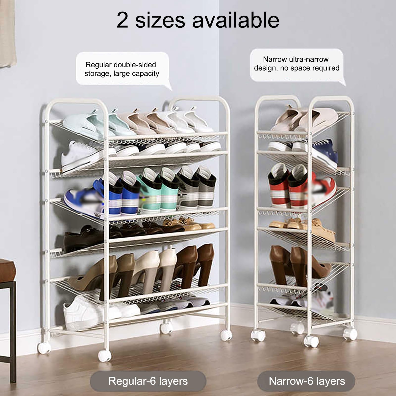 JHDXL Scarpiera Girevole, Carosello Portascarpe Supporto, Portascarpe Salvaspazio, Portascarpe Verticale, Per Scarpe In Pelle, Tacchi, Stivali, Pantofole(72 * 30 * 96.6cm/28.3 * 11.8 * 38in)