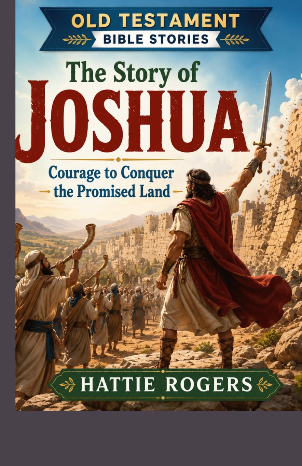 THE STORY OF JOSHUA: Courage to Conquer the Promised Land: A Bible Story of Courage, Conquest, and Walking in His Promises (Old Testament Bible Stories)