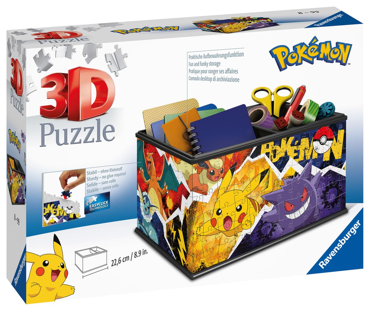 Amazon.co.jp: Ravensburger 3Dパズル 11546 - ポケモン収納ボックス