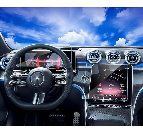 2024 2025 Mercedes Benz C300 GLC300 Protector de pantalla para 2024 2022 2023 2025 Mercedes C300 GLC300 4matic W2062023 2024 AMG C432024 AMG C63 46