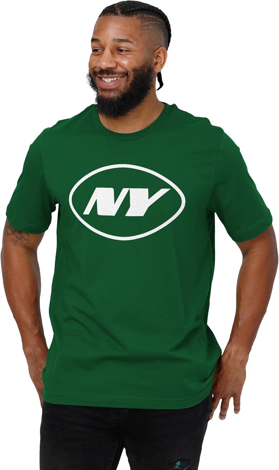 FOCO Men's NFL Team Primary Logo Team Color Short Sleeve T-Shirt