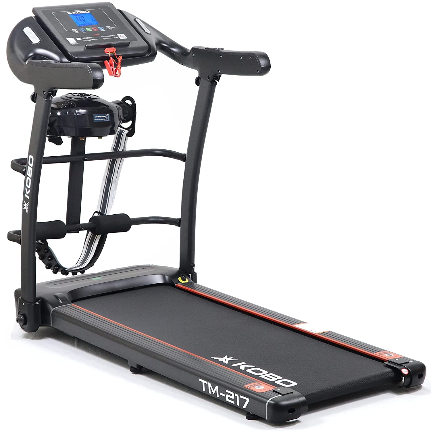 Kobo 2 HP Peak DC Motorised Treadmill for Home Use with Bluetooth Connectivity APP & Bluettoth Speaker, Multi Function, Free Installation Assistance-image-7