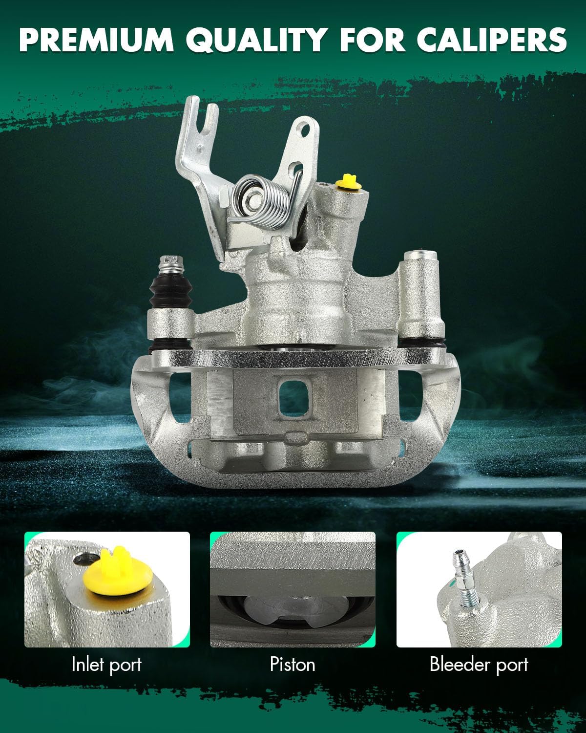 SCITOO Rear Right Brake Caliper With Bracket 19B2755 Compatible For Toyota For MR2 Spyder 2000-2002