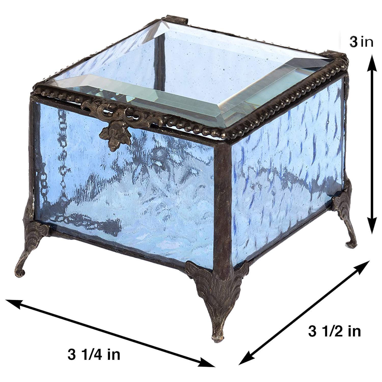Personalized Graduation Jewelry Box – Engraved Glass Keepsake For Class Of 2024