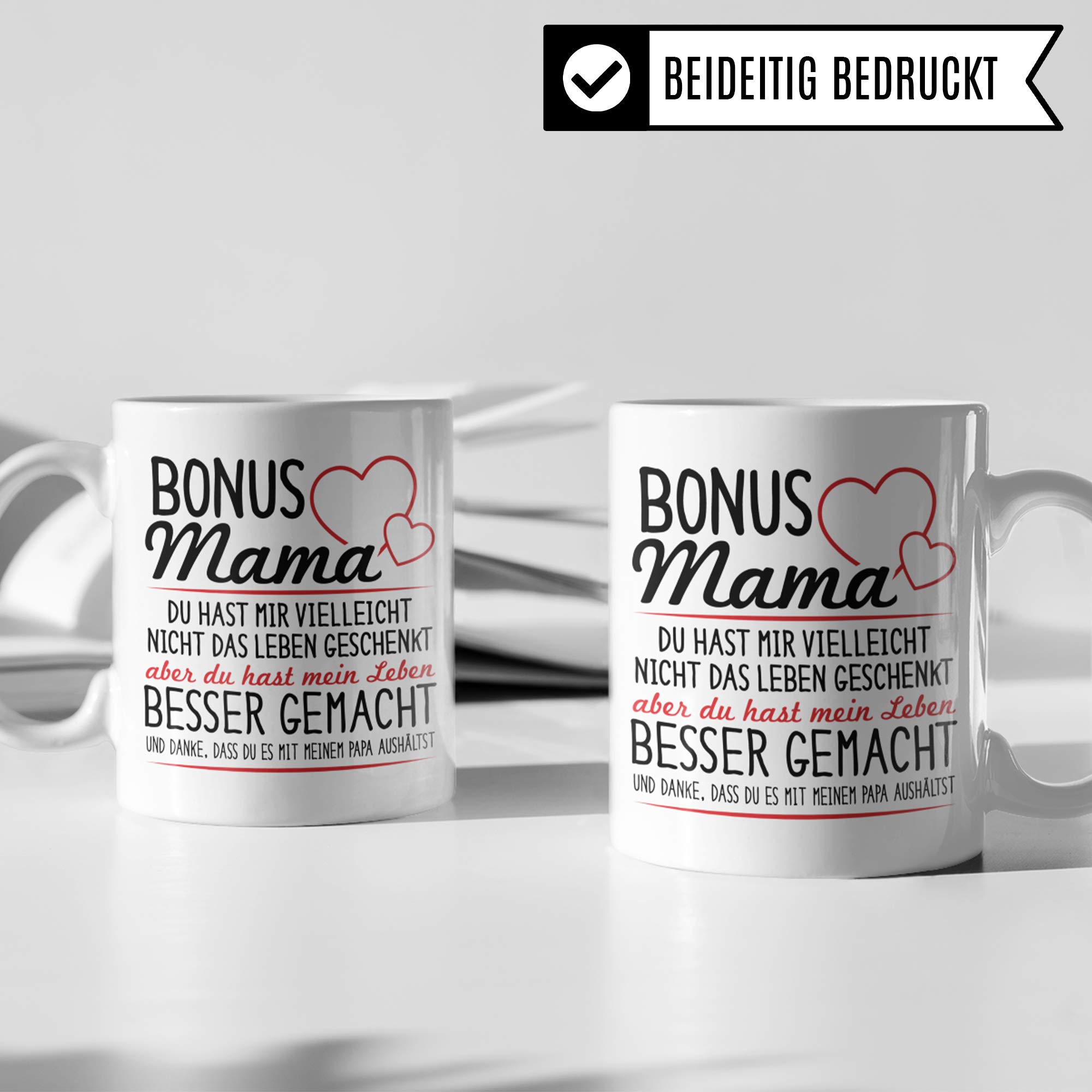Tazza Scritta Tedesca Bonus Mama Tazza Da Caffè Regalo Per La Festa Della Mamma Migliore Mamma Del Mondo Tazza Bonus Mama Papa