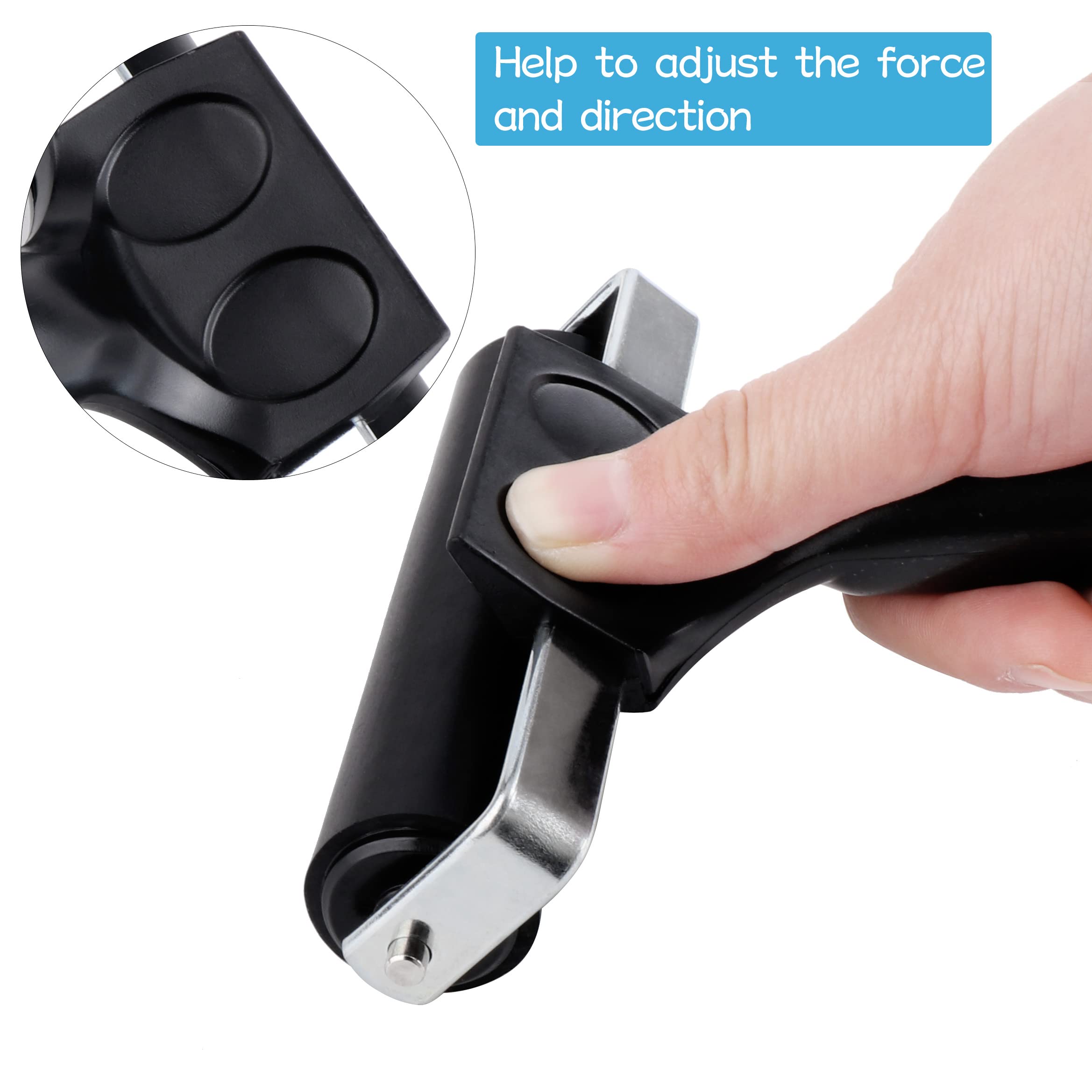 2 Rulli Di Gomma Per Stampa Artistica - Brayer Per Inchiostro E Pittura - Perfecti Per Linoleografia E Artigianato - Foto 4