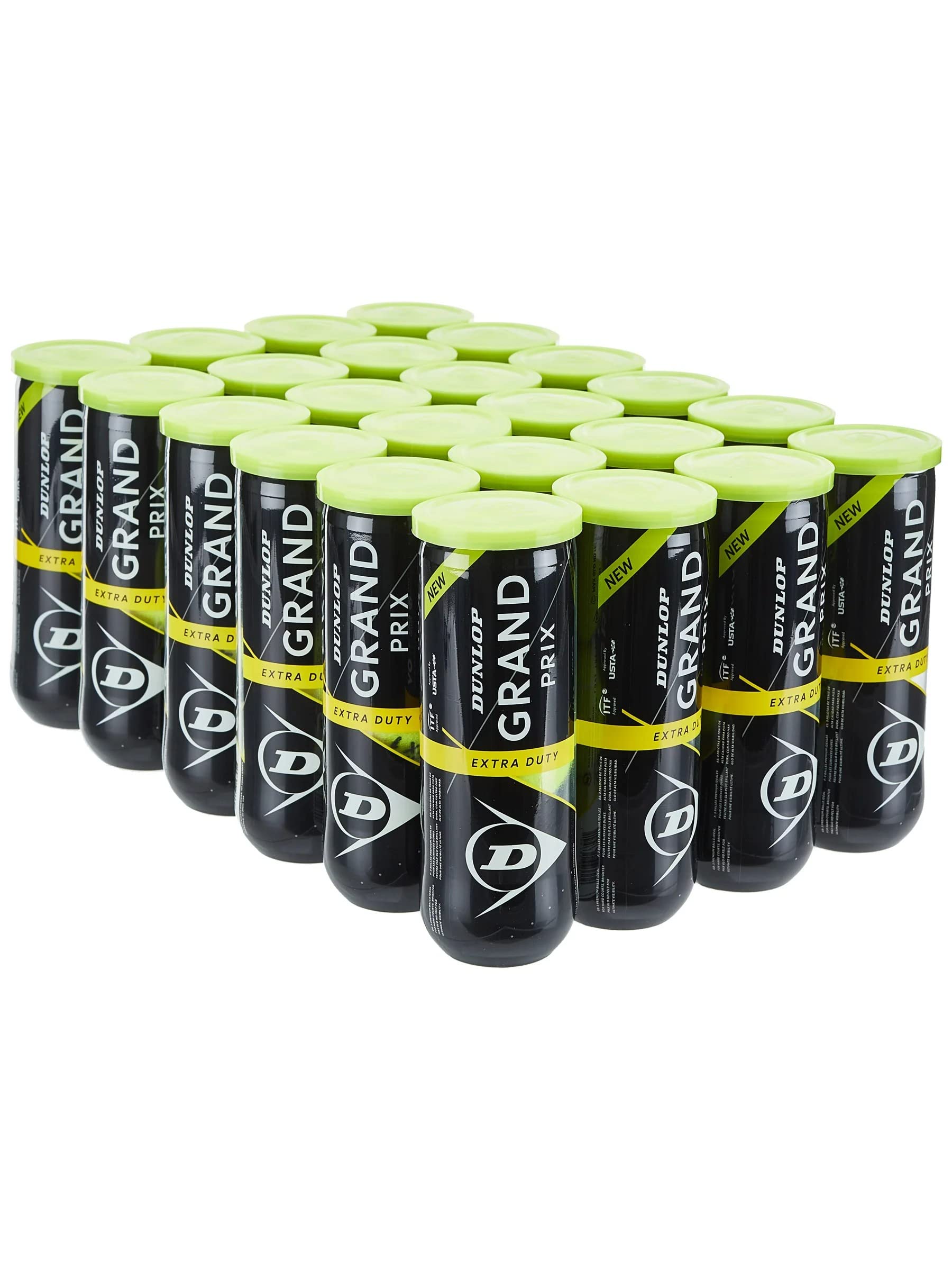 DUNLOP Grand Prix Tennis Ball Case (Grand Prix Case, Grand Prix 24 Can Extra Duty)