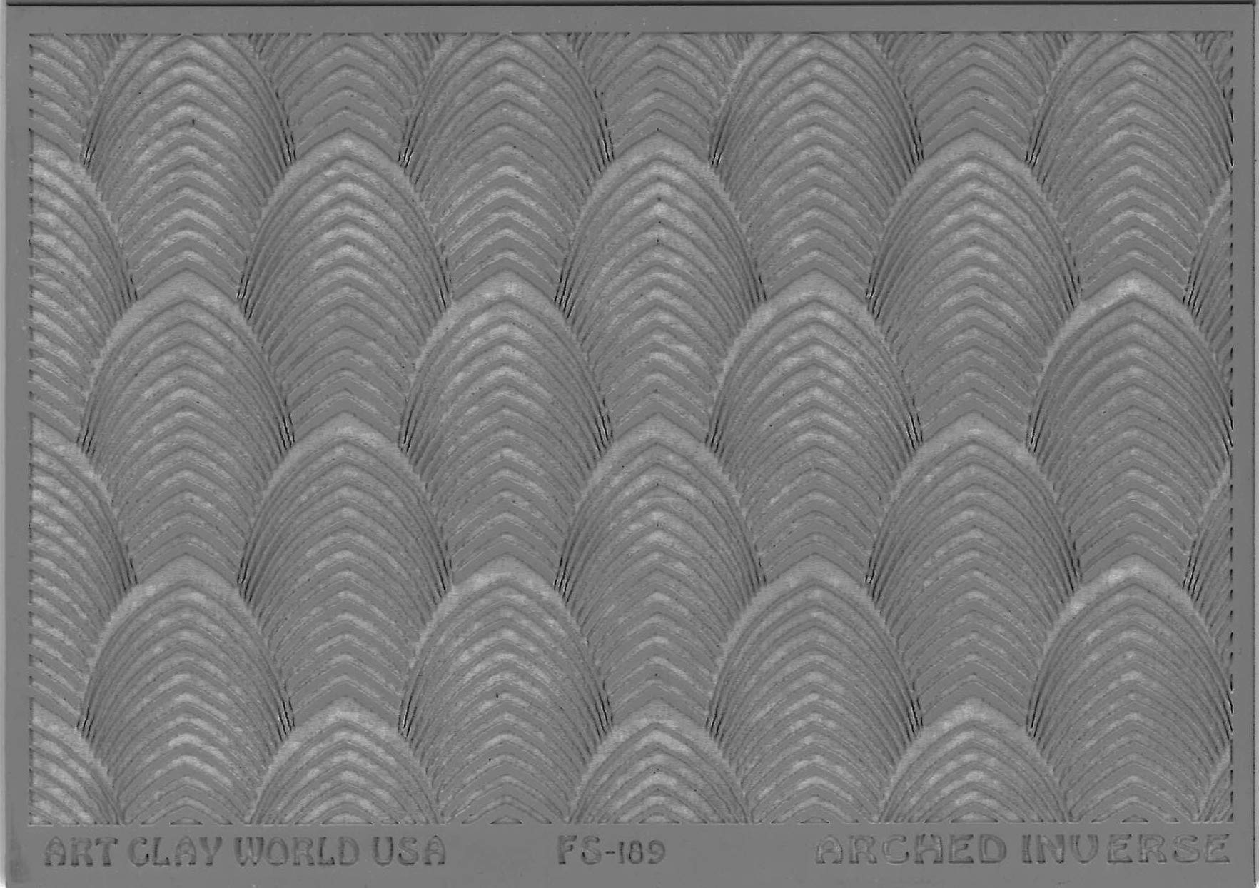 Flexistamps Texture Sheets Arched Inverse Design - 1 Pc.