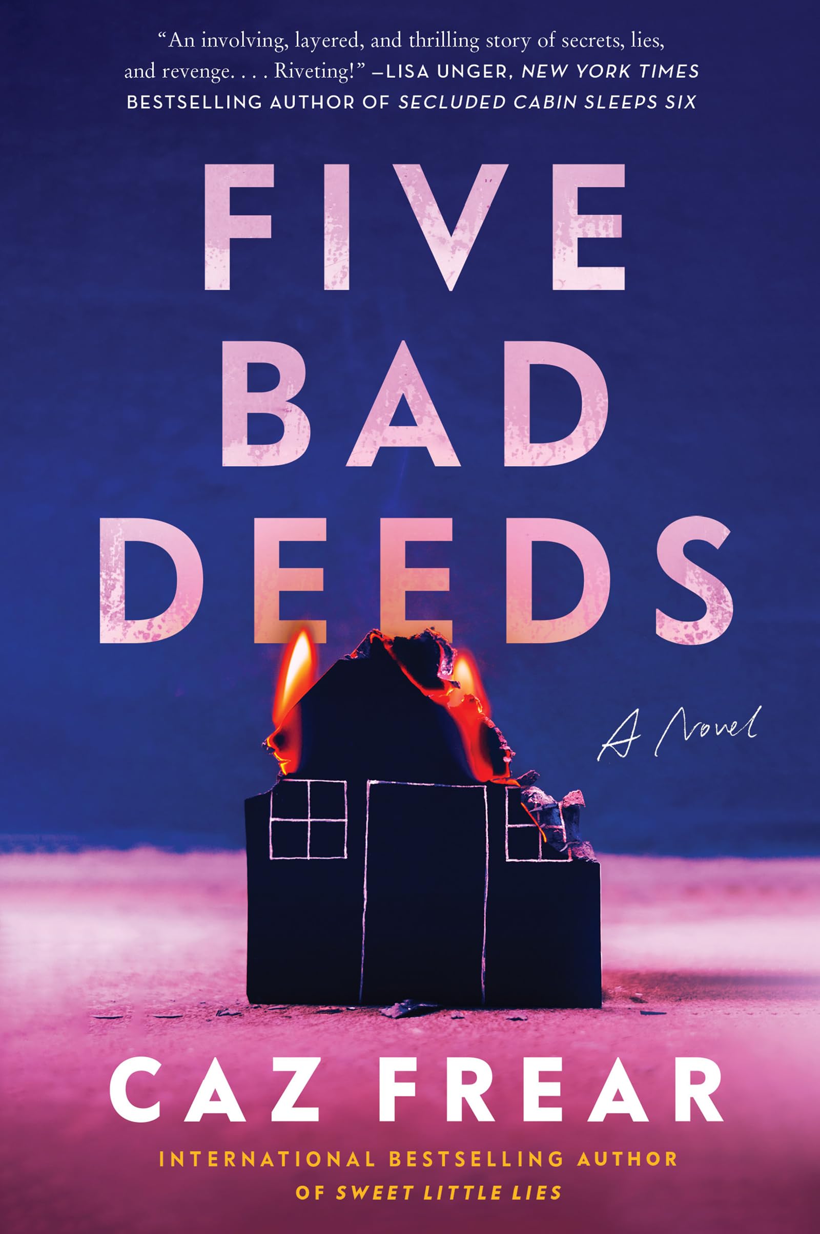 Five Bad Deeds: A Psychological Thriller of Suburban Secrets � A Teacher's Edgy Tale of Revenge [Paperback] Frear, Caz
