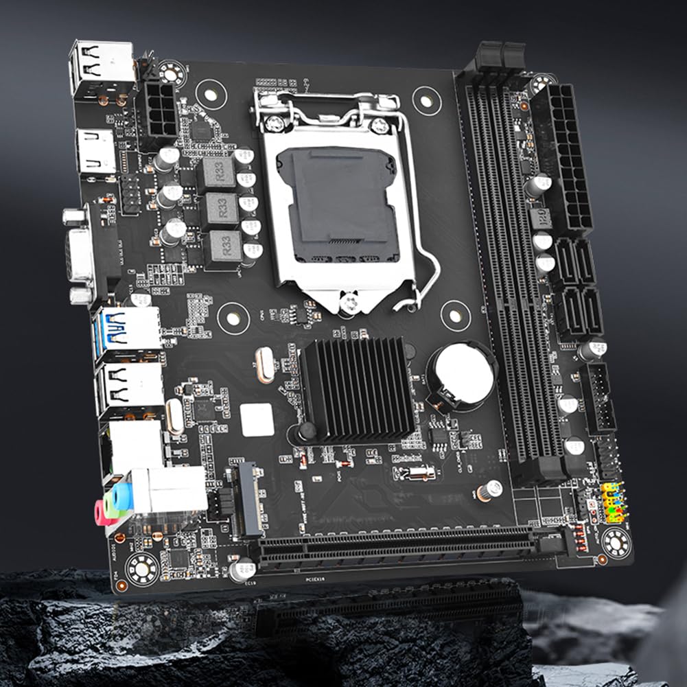 B75M-I Scheda madre compatta LGA 1155 DDR3 M.2 NVMe SATA3 USB3.0 Gigabit Ethernet Audio per computer