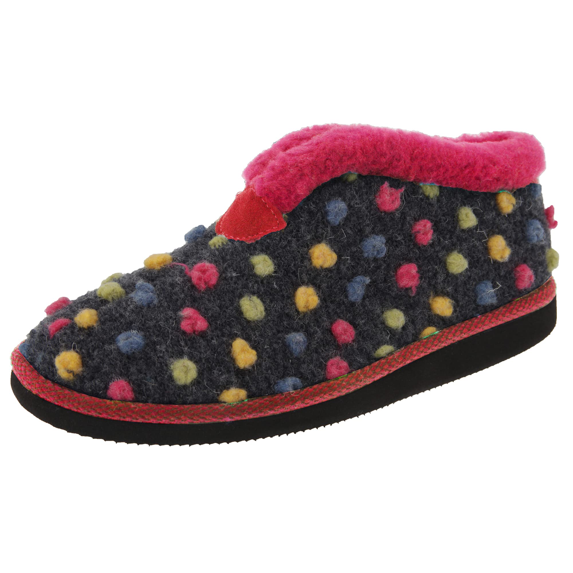 Sleepers Tilly - Babbucce calde da donna (37 EUR) (Fucsia/Multi)