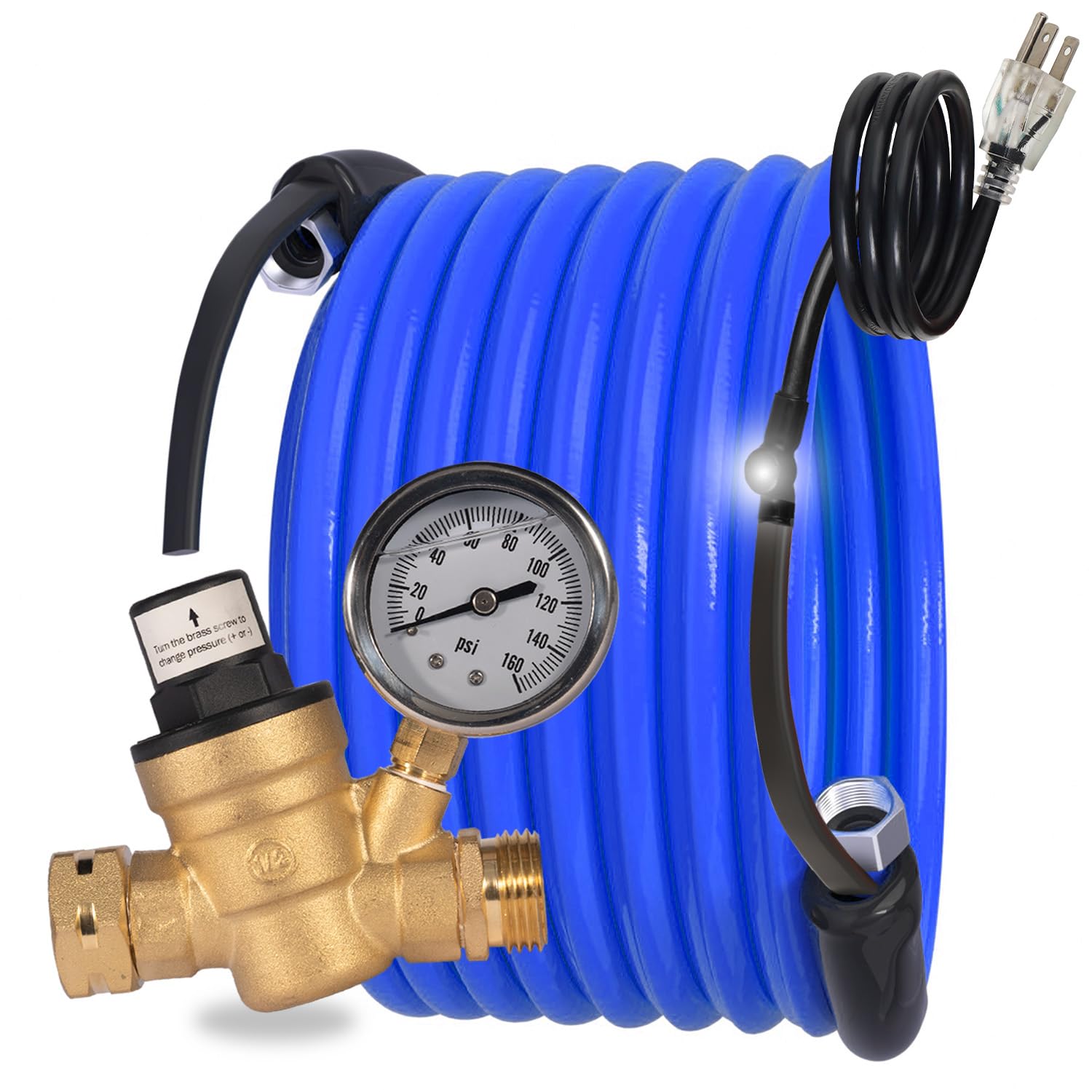 PERIOR 50 ft Heated Drinking Water Hose