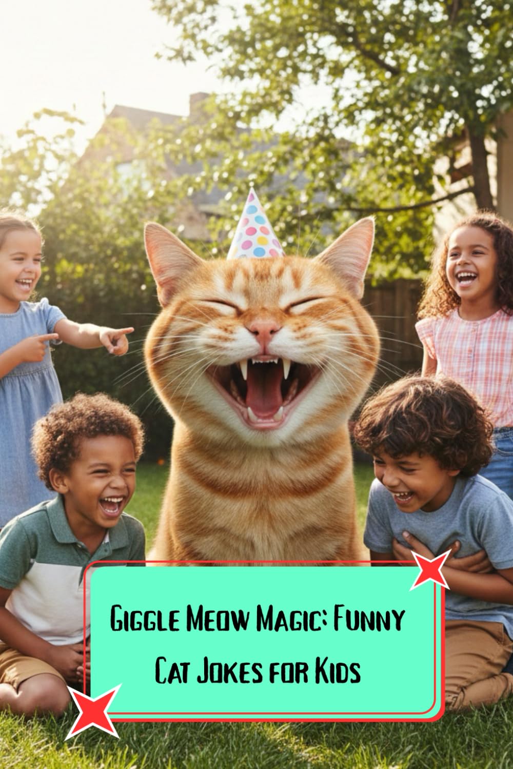 Giggle Meow Magic: Funny Cat Jokes for Kids