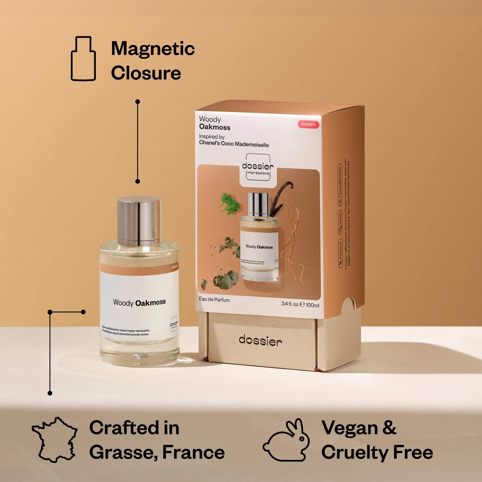 Amazon.com : Dossier - Woody Oakmoss - Eau de Parfum - Inspired by