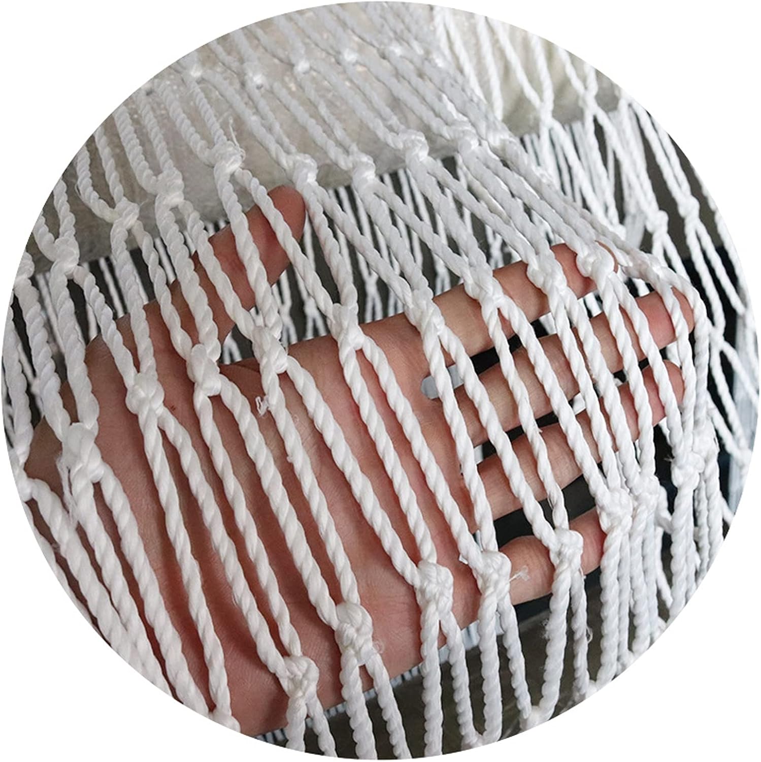 Balcony Protection Net for Kids Toys Pets, Garden Decoration Net Woven Rope Truck Cargo Trailer Decoration Net Rope Netting (Size : 4 * 9M)