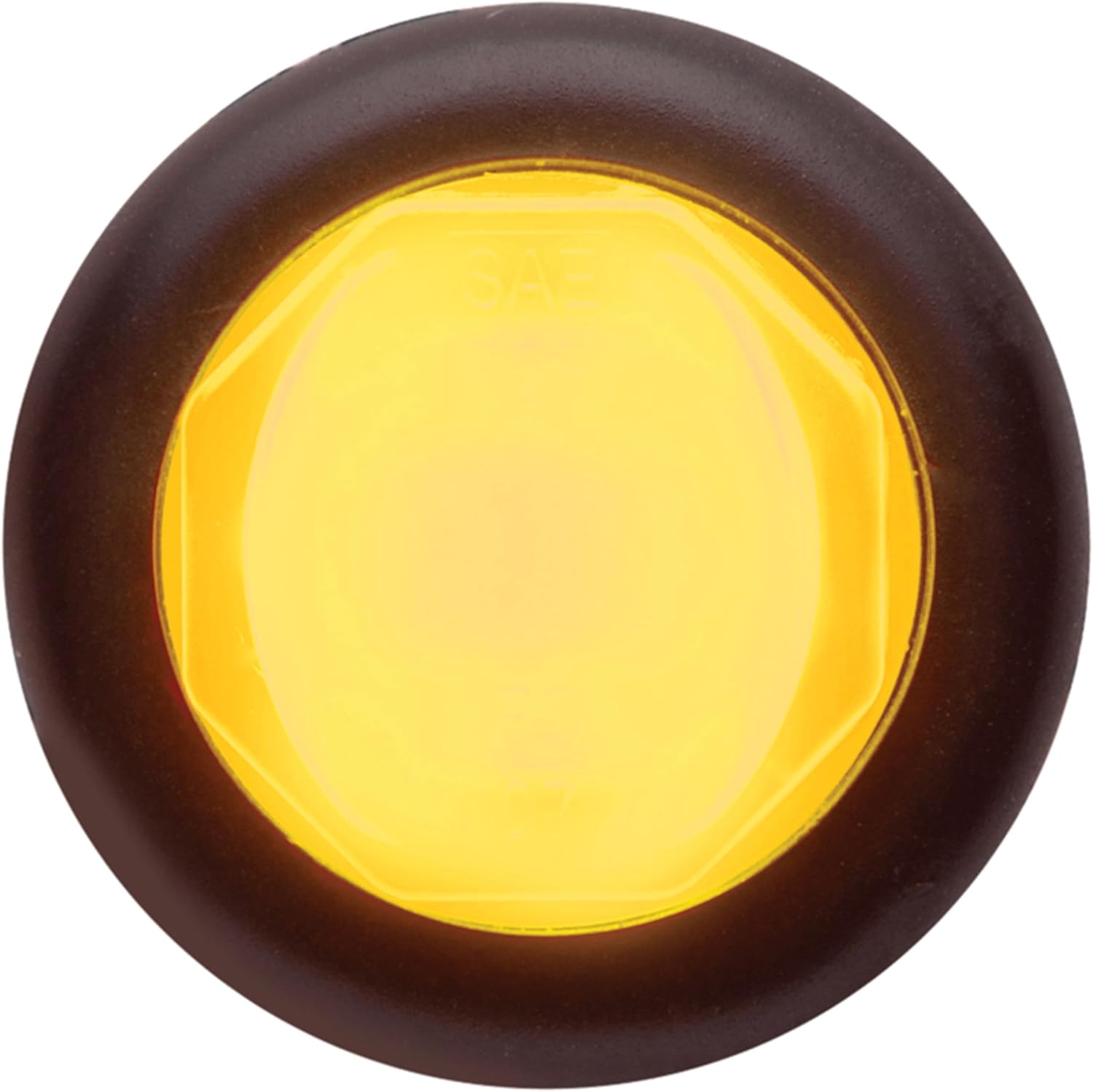 Optronics MCL121AK9PVG GloLight LED 3/4" Yellow Marker/Clearance Light with Turn Function