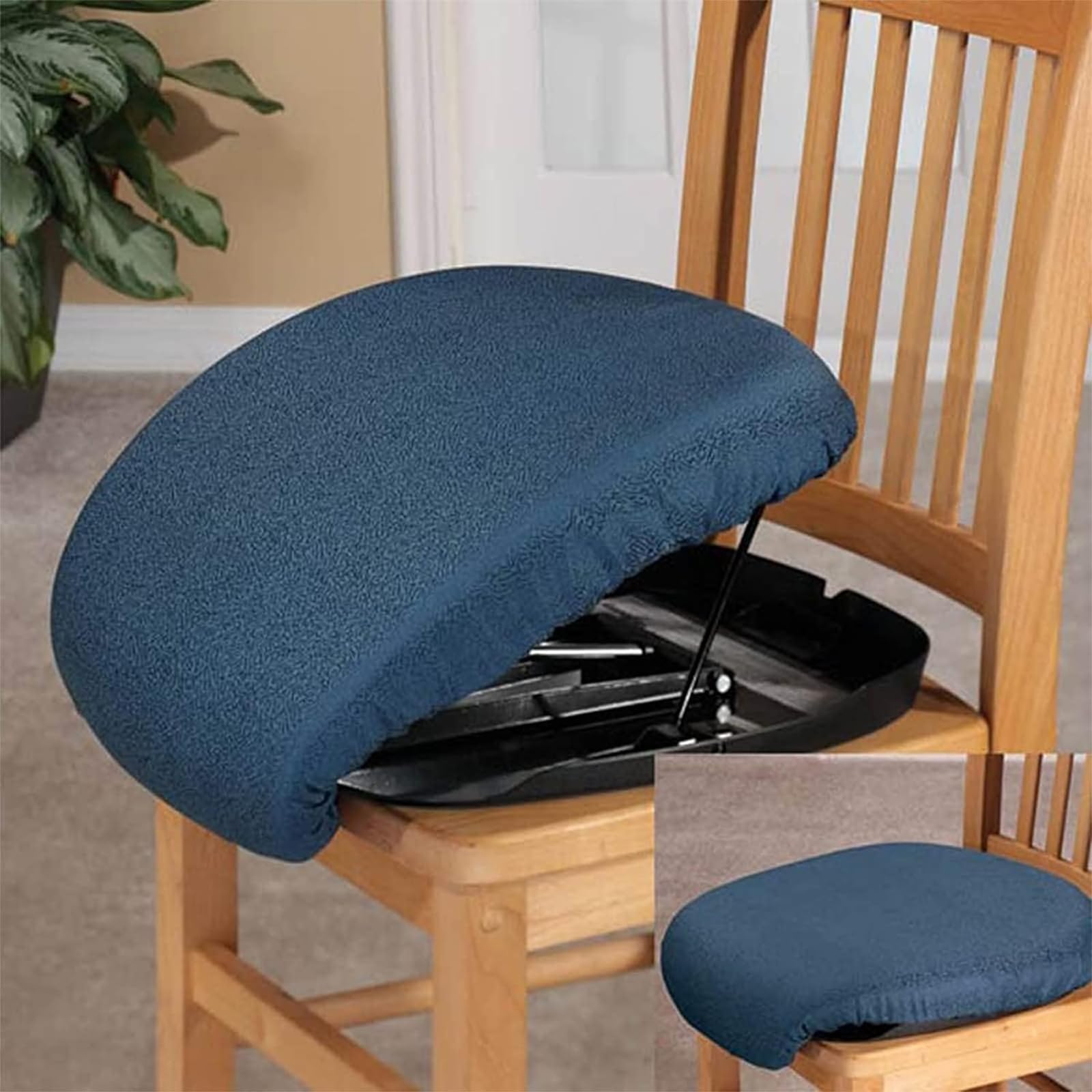 Ayuda para levantarse del sofá Cojín de Asistencia para el Asiento Elevación eléctrica Silla elevadora eléctrica Portátil en Dispositivos de Silla de pie Soporta hasta 330 Libras Levantamien