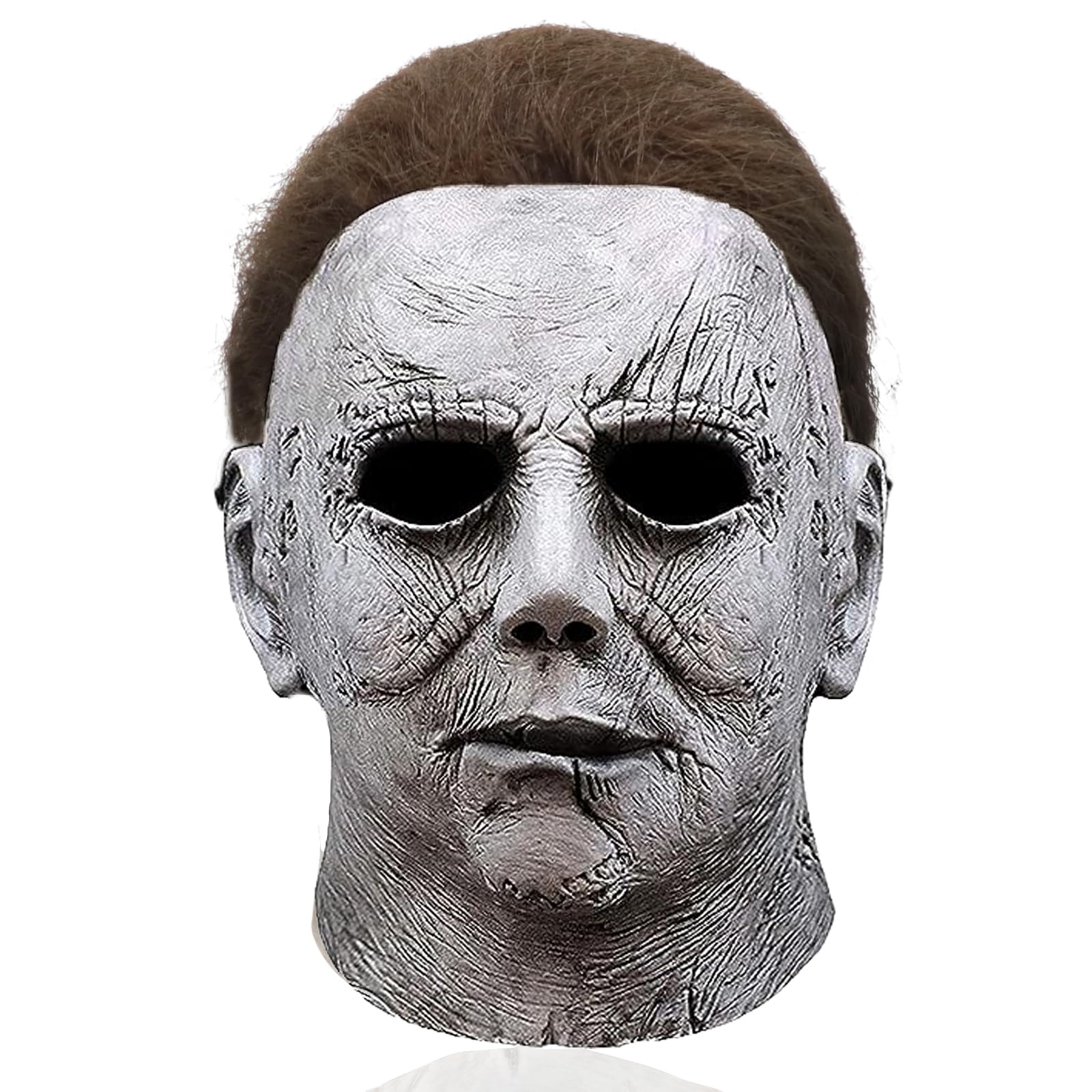 CSUJEE Michael Myers Mask Halloween Mask, Horror Masquerade Cosplay Party Mask, Michael Myers Costume Scary Cosplay Mask for Adults, Style 2, Medium — image 1