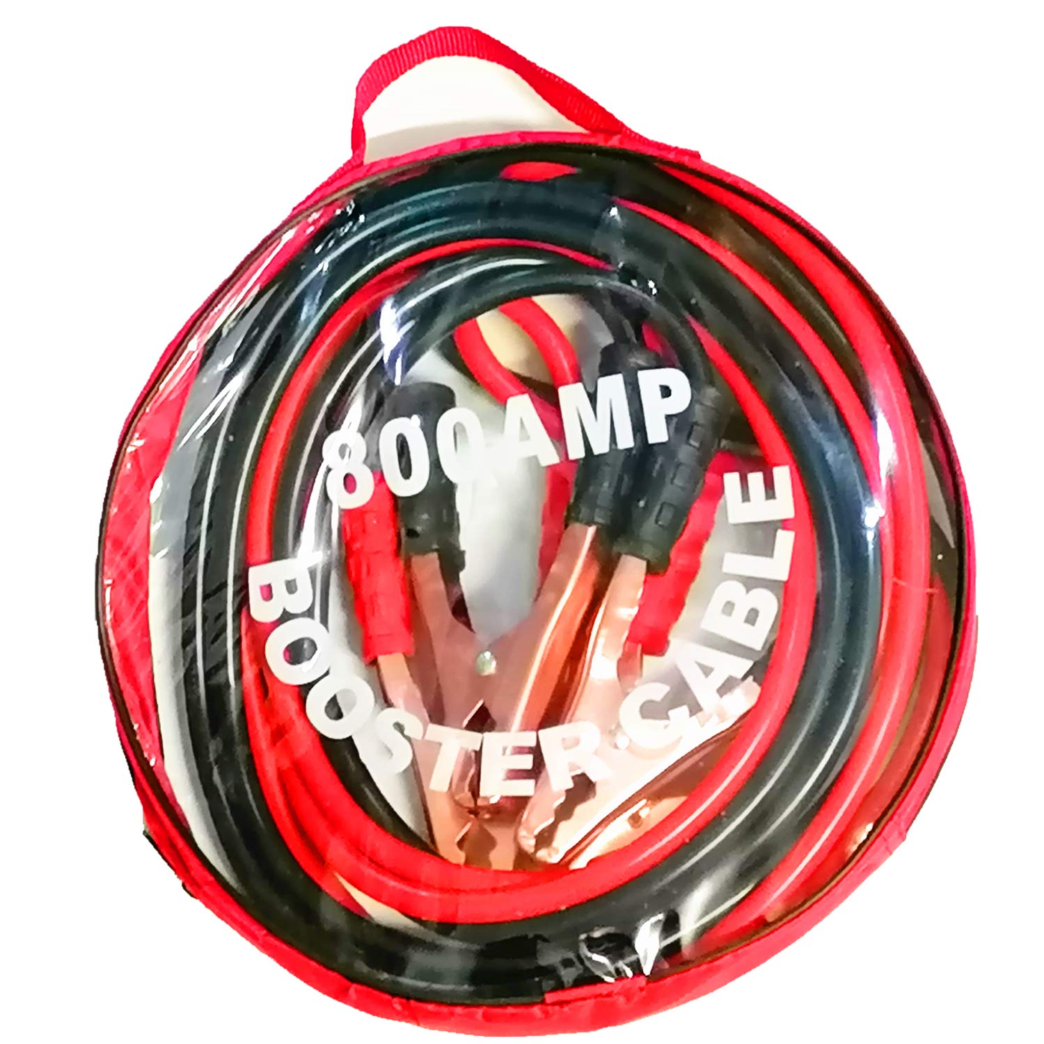 Cavi per Batteria Auto 800AMP -3.5 Mt, Cavi di Avviamento per Batteria, Cavi di Collegamento 3,5 Metri
