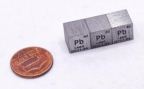 Miniatura 440 de Cubo de metal cobalto de 0.39 pulgadas (0.394 in) hasta un 99.9% puro elemento de tabla periódica de densidad grabada, colección de bloques