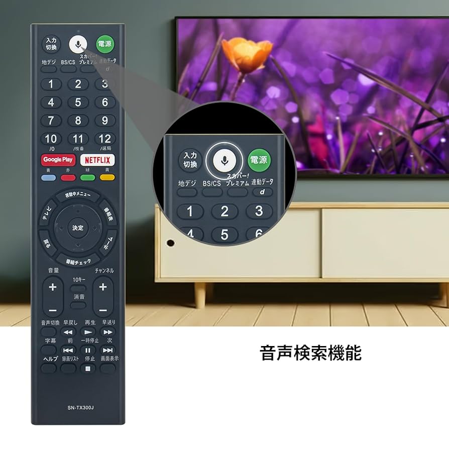 allimity RMF-TX210J RMF-TX200J RMF-TX300J RMF-TX211J(代用) fit for ソニー(BRAVIA ブラビア) 液晶テレビ 音声コントロール機能付き KJ-65X95 Amazon | allimity RMF-TX210J RMF-TX200J RMF-TX300J RMF