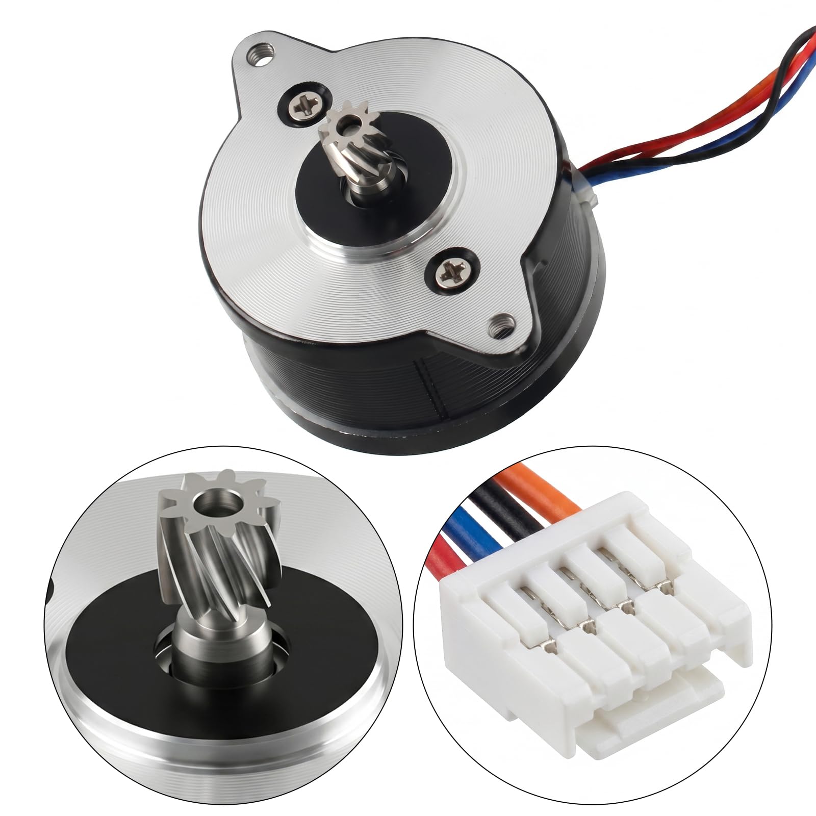 BCZAMD Upgrade Extruder Motor for Snapmaker U1: Hoch Drehmoment Schrittmotor Kompatibel mit 4 Kopf Unabhaengig 3D Drucksystem
