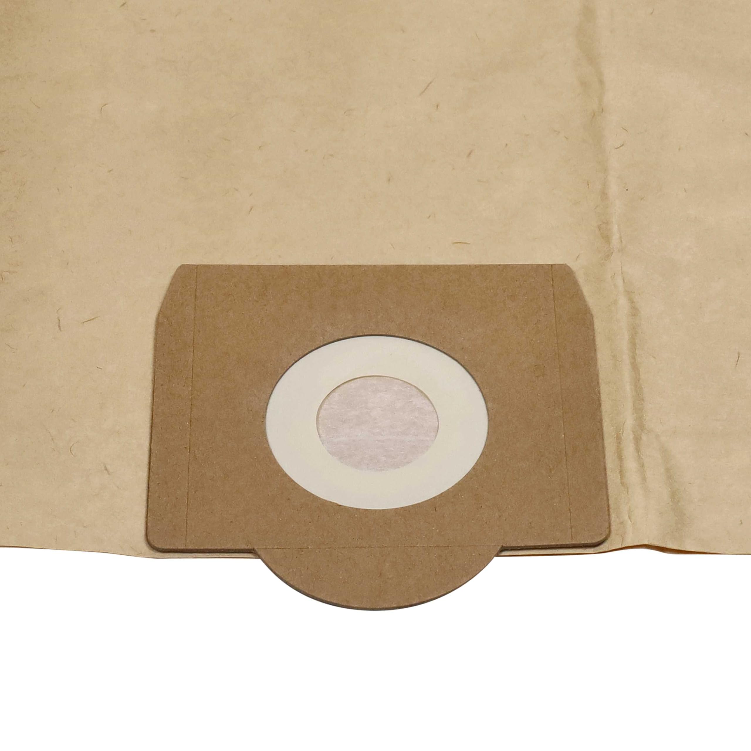 vhbw 50 x worek do odkurzacza Kärcher 69040510, 6.904-051.0, 6.904051.0, 6904-0510 do odkurzacza - 36,5 cm x 29,8 cm brązowy