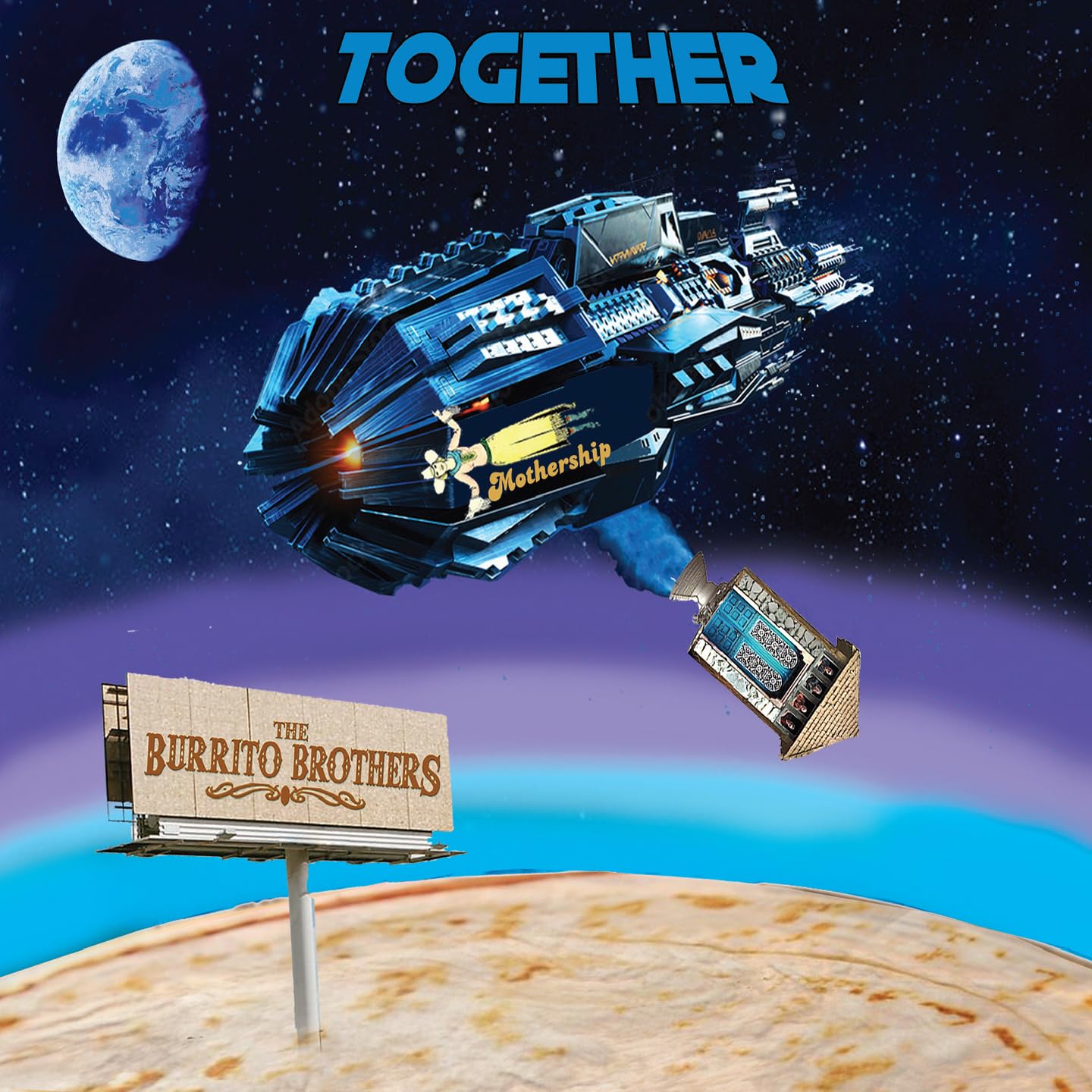 Burrito Brothers Together CD New 5055544231019