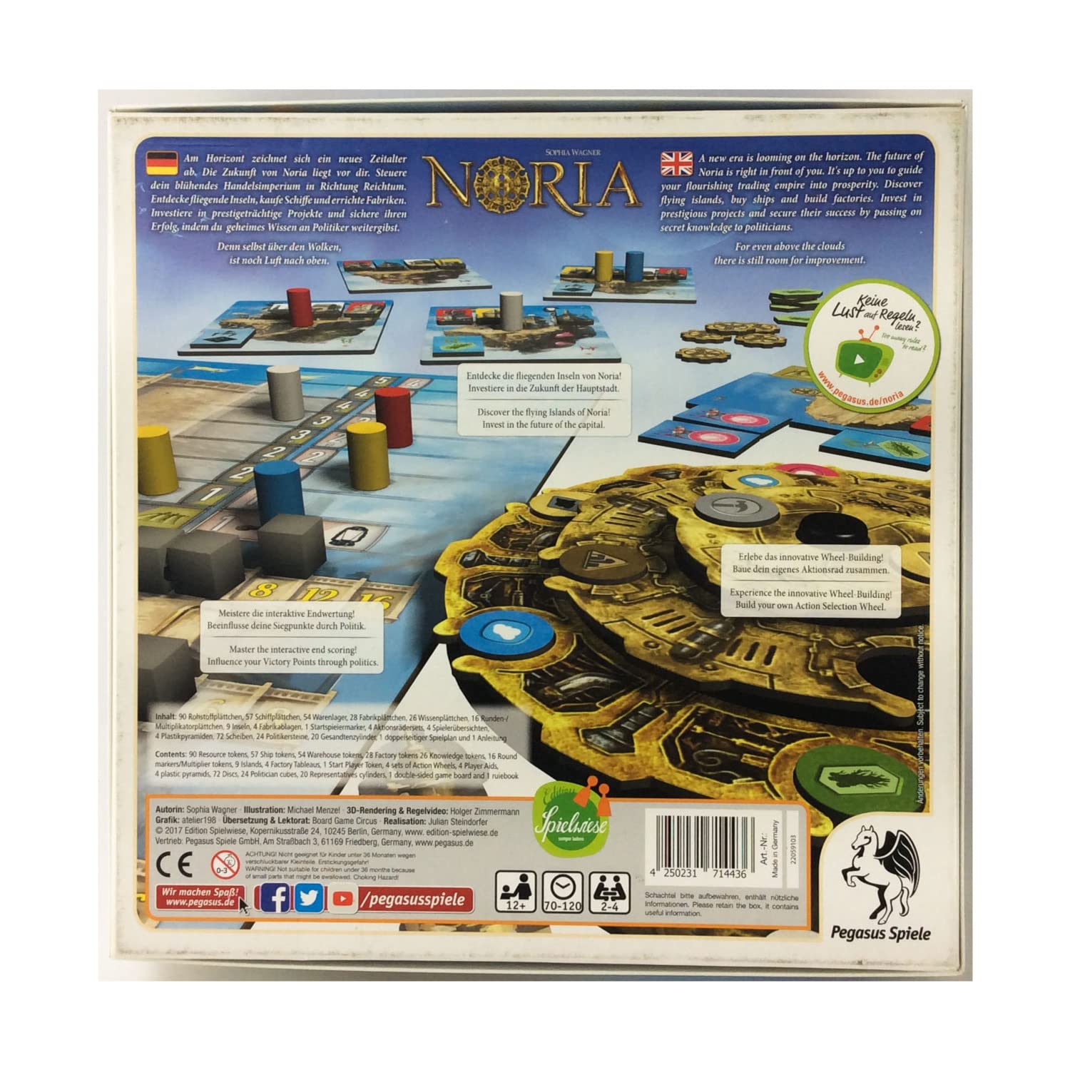 Pegasus Spiele 59010G - Noria (Edition SpielWiese)